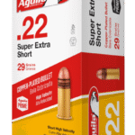 500rds of Aguila 22 Short Ammunition SuperExtra 1B222110 High Velocity 29 Grain Copper Plated Round Nose
