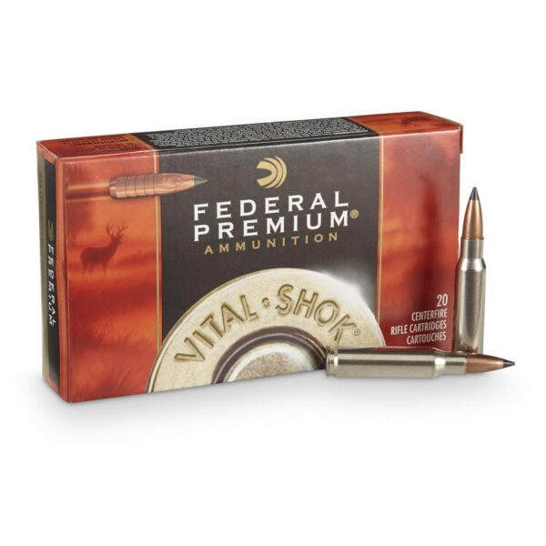 Federal Premium Vital-Shok, .308 Winchester, Trophy Copper BT, 150 Grain