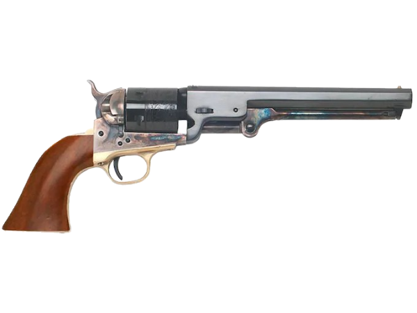 Cimarron Man With No Name Revolver 38 Special 7.5″ Barrel 6-Round Color Case Hardened, Blue, Walnut