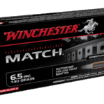 500 Rounds Of Winchester Match Ammunition 6.5 PRC 140 Grain Sierra MatchKing Hollow Point Boat Tail