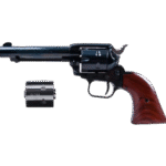 Heritage Combo Revolver 22 Long Rifle 4.75″ Barrel, 6-Round with 22 Winchester Magnum Rimfire (WMR) Cylinder