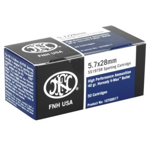 Federal SS197SR FN 5.7x28mm Ammo 40 Grain Hornady V-Max