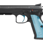 CZ-USA CZ Shadow 2 SA 9mm Luger 4.89″ Barrel 17-Round Steel With Blue Grips