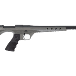Nosler 48 Independence Pistol 15″ Threaded Matte Black Barrel, Gun Metal Gray Stock Hogue Rubber Grip