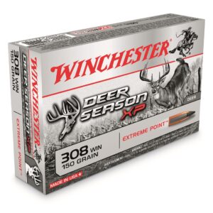 Winchester Deer Season XP, .308 Winchester, Polymer-Tipped Extreme Point, 150 Grain