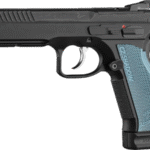 CZ-USA CZ Shadow 2 Optics-Ready Pistol 9mm Luger 4.89″ Barrel Black Slide Blue Grips 19-Round