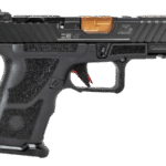 ZEV Technologies OZ-9C Hyper-Comp Semi-Automatic Pistol 9mm Luger 4″ Bronze Barrel Polymer Black Frame Black Slide 15+1-Round