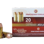DRT 45 AUTO AMMUNITION TERMINAL SHOCK