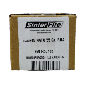 SINTERFIRE 5.56X45MM NATO AMMUNITION