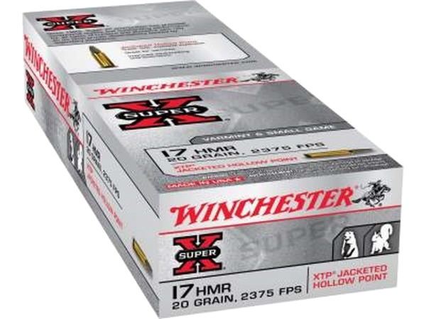 WINCHESTER 17 HMR AMMUNITION