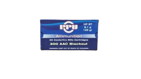 PRVI PPU 300 AAC BLACKOUT AMMUNITION