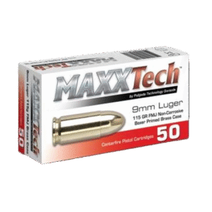 MAXXTECH 9MM AMMUNITION
