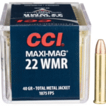 500rds of CCI Maxi-Mag Rimfire Ammo – .22 WMR – 40 Grain